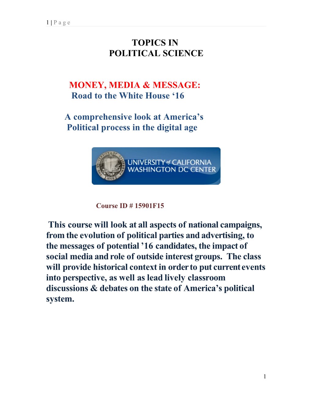 Political Science