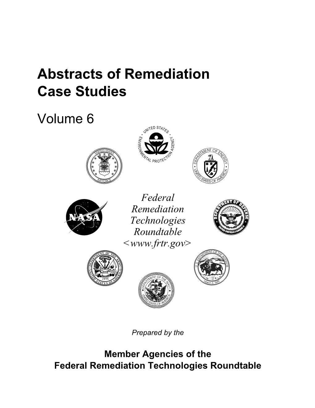 Abstracts of Remediation Case Studies Volume 6