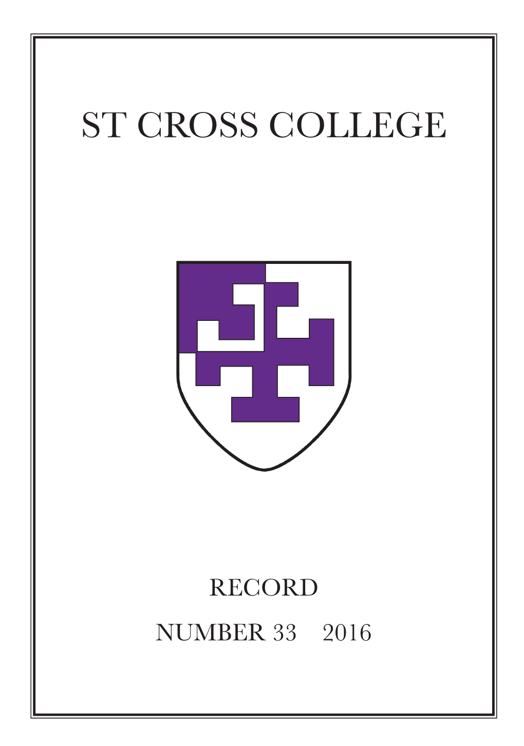 St Cross College