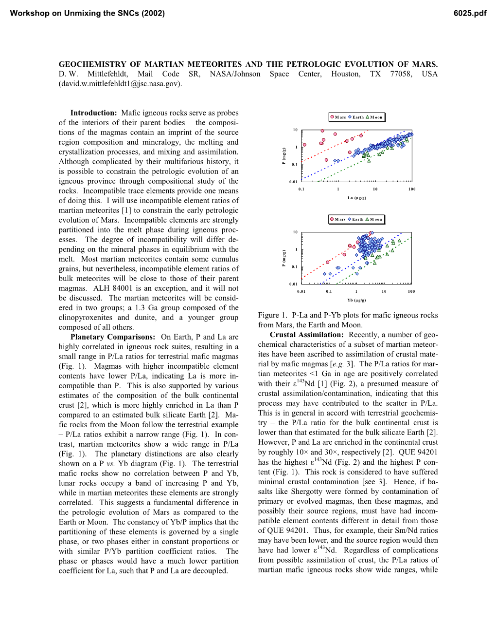 Geochemistry of Martian Meteorites and the Petrologic Evolution of Mars