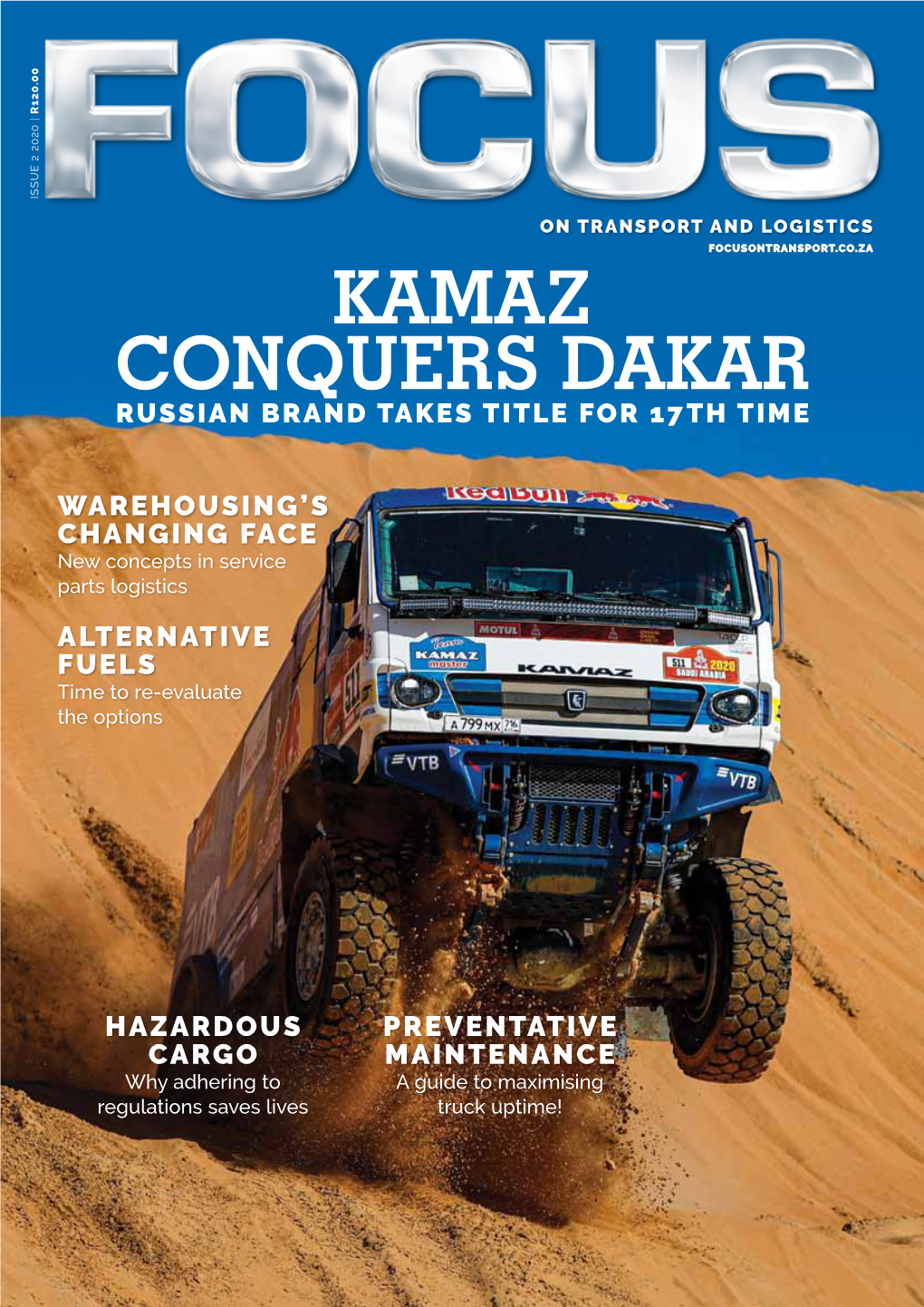 KAMAZ CONQUERS DAKAR Russian Brand Takes Title for 17Th Time