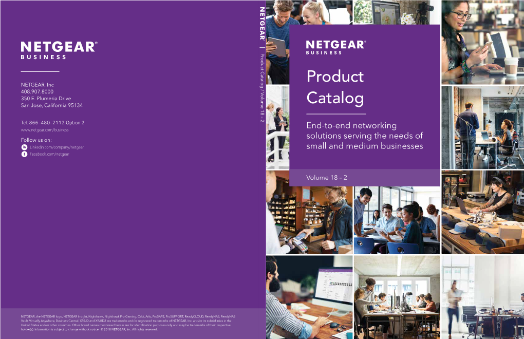 Product Catalog / Volume 18 – 2