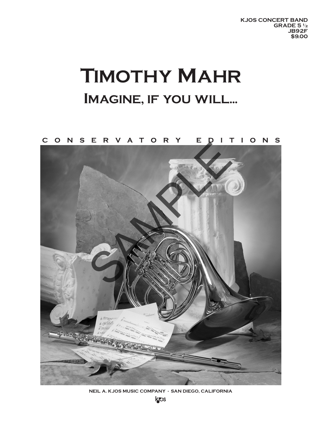 Timothy Mahr Imagine, If You Will…