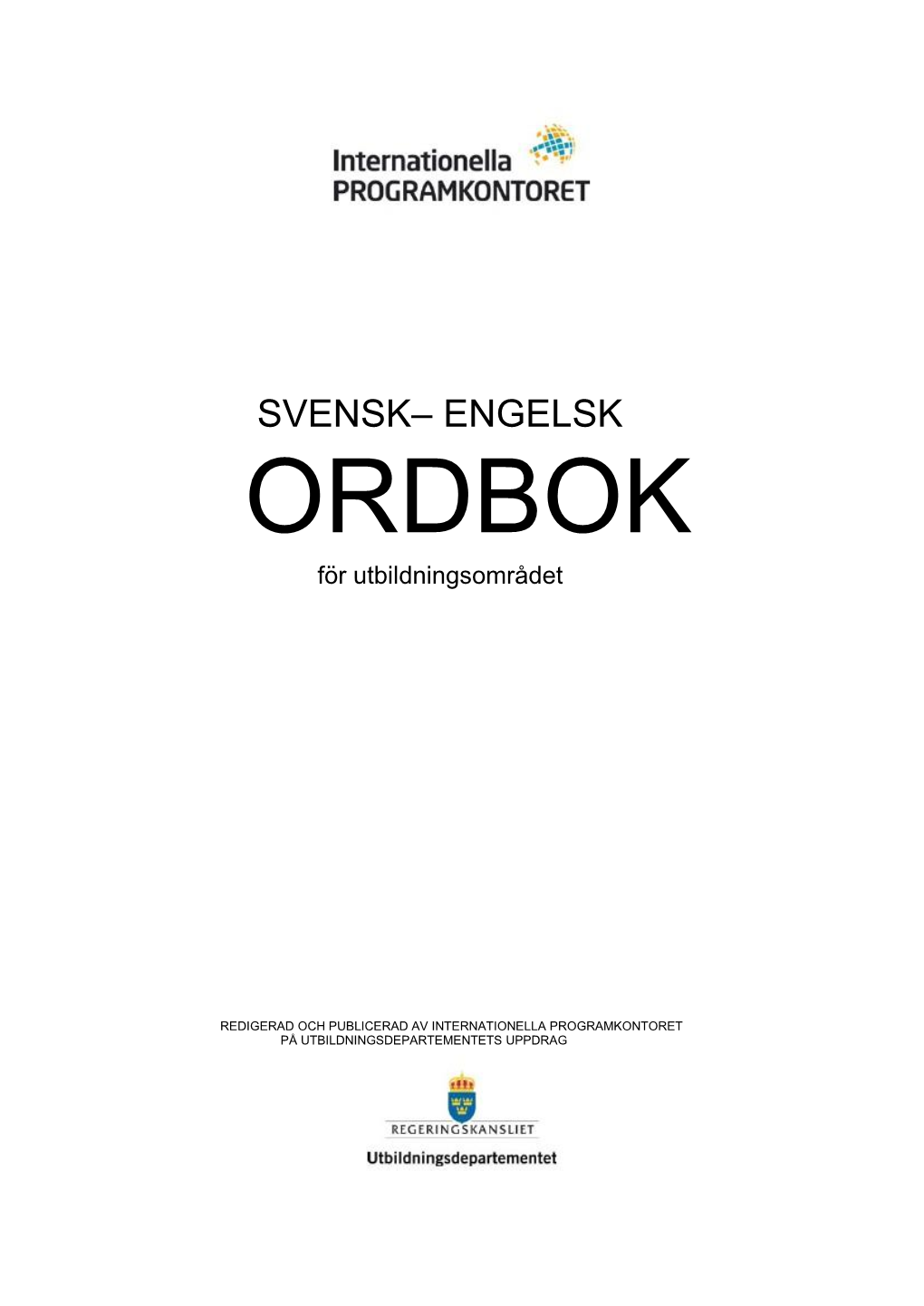 Svensk– Engelsk