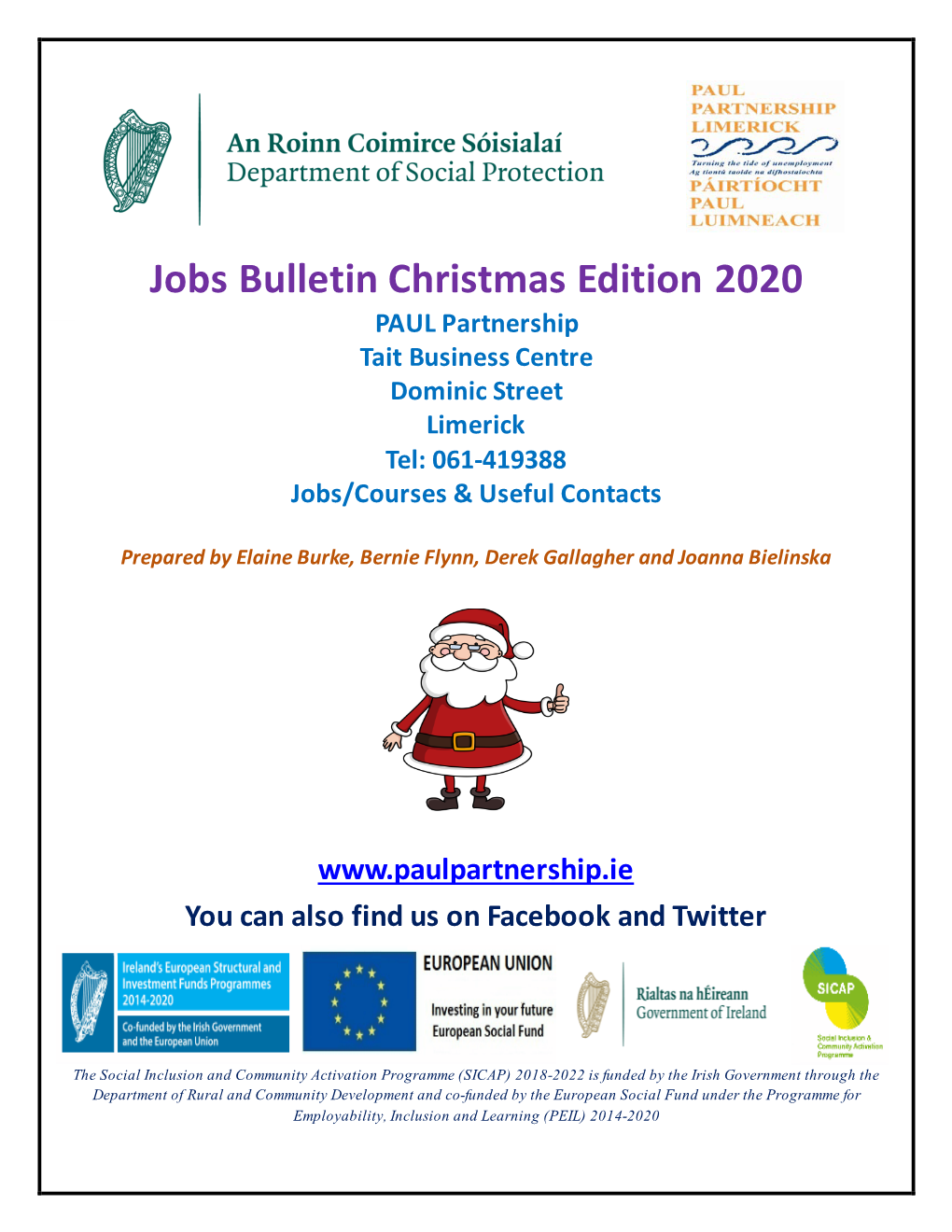 Jobs Bulletin Christmas Edition 2020