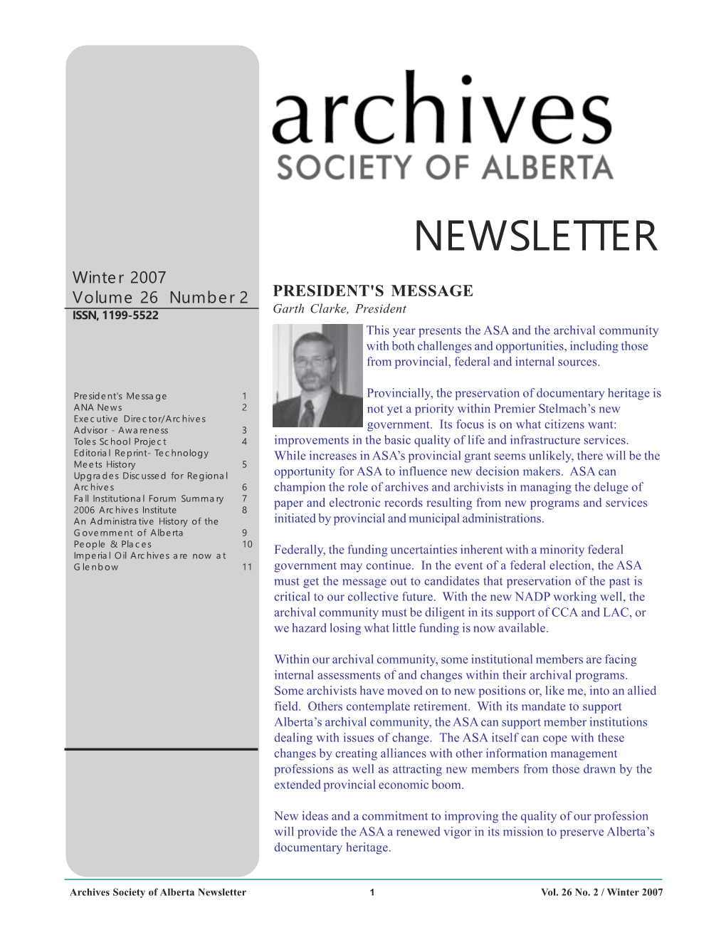 Summer Newsletter 2006