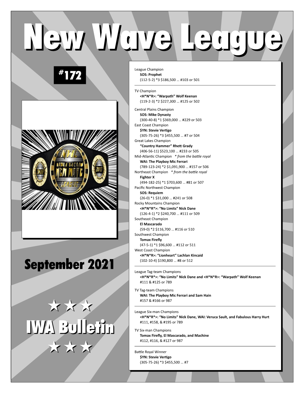 NWL Bulletin