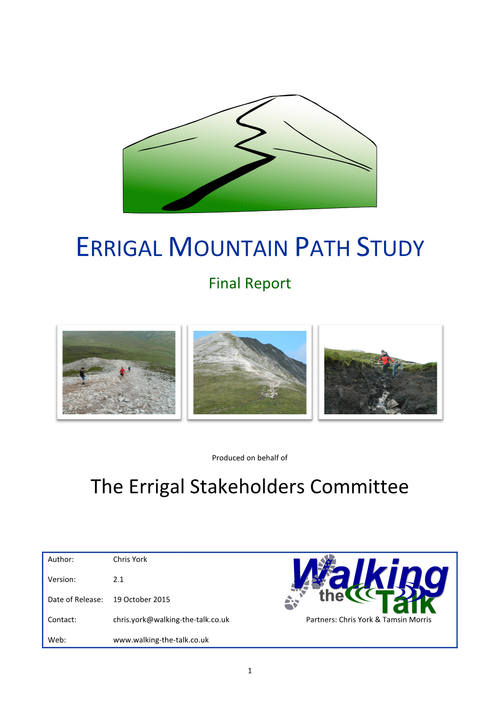 Errigal Path Study
