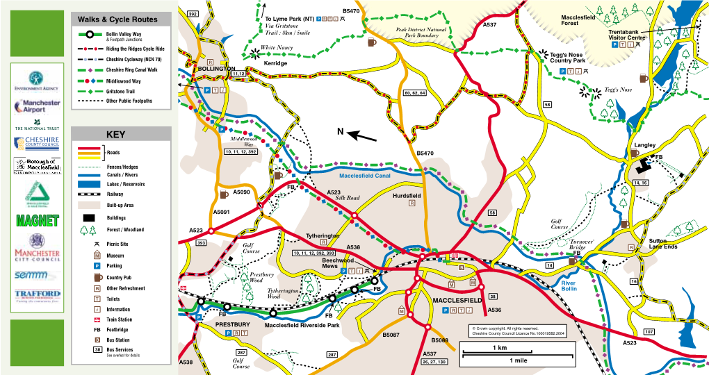 Bollin Valley Way: 1. from Peak to Plain