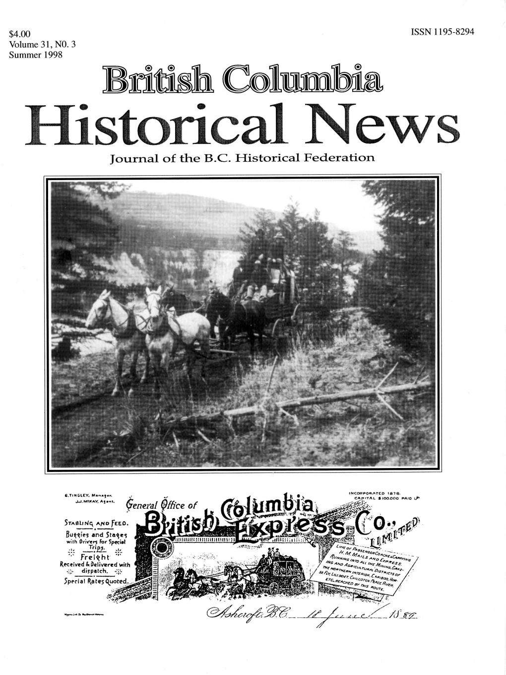 Price Ellison: a Gilded Man in British Columbias Gilded