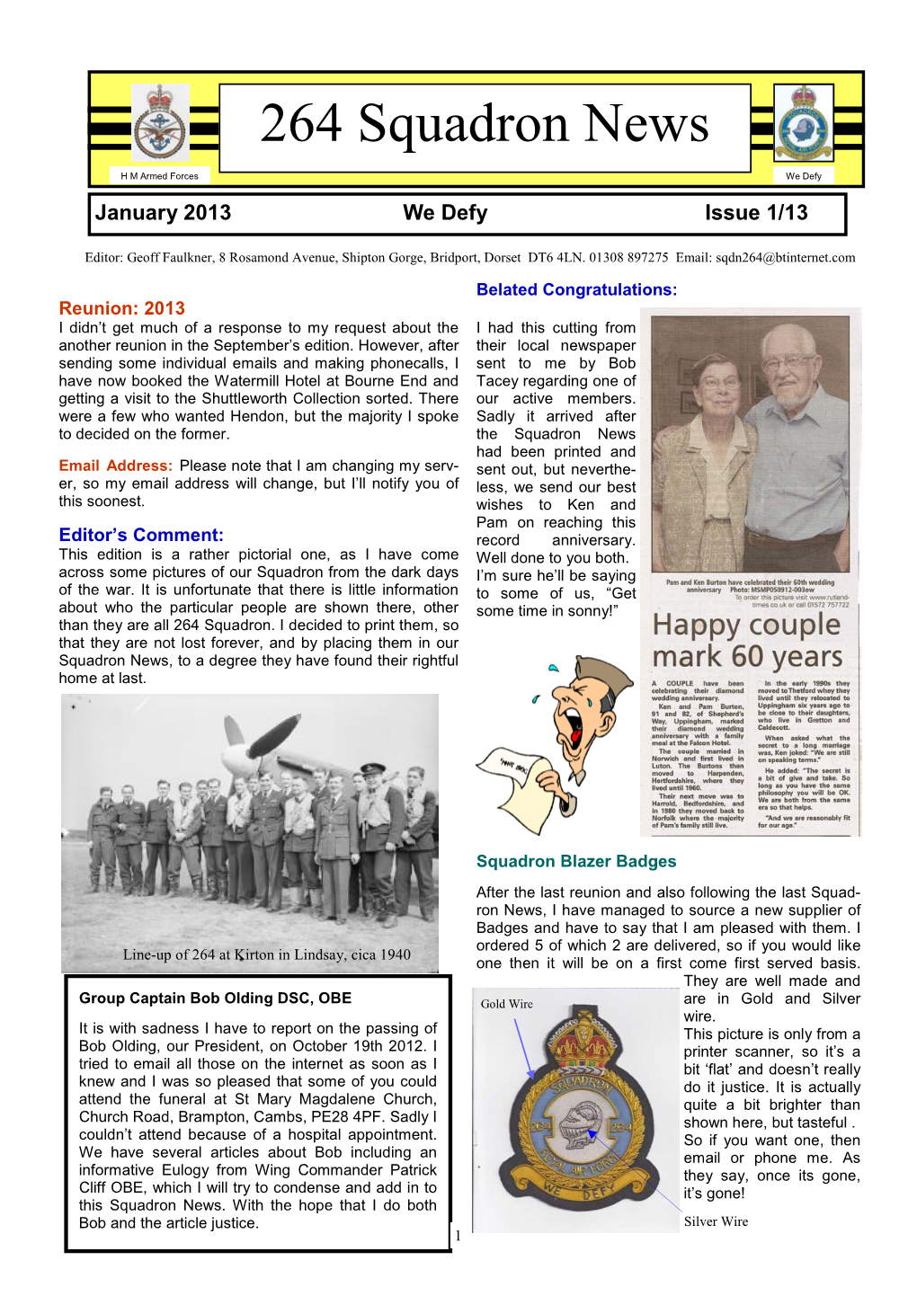 264 Squadron News