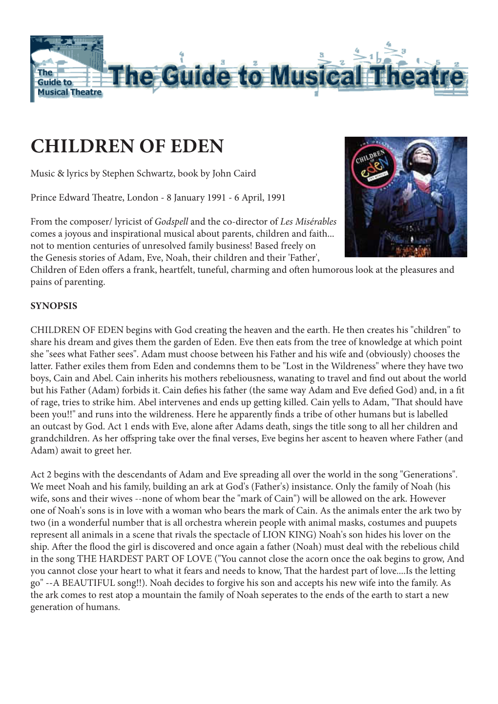 Children of Eden