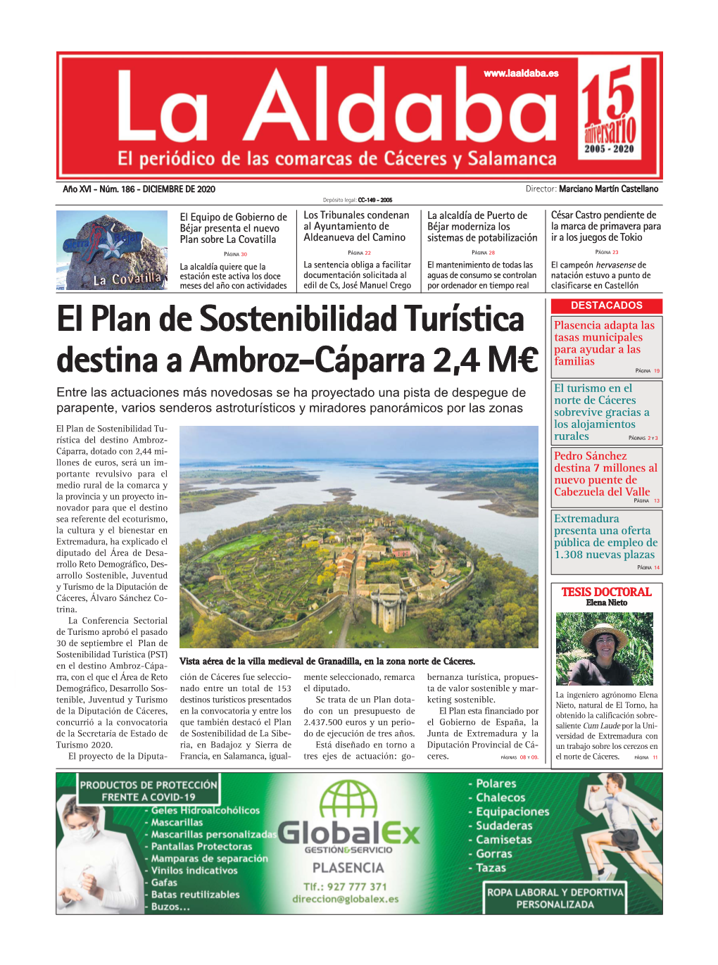 El Plan De Sostenibilidad Turística Destina a Ambroz-Cáparra 2,4 M€