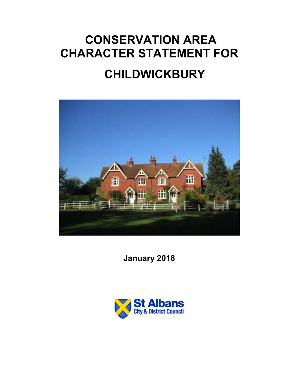 Conservation Area Character Statement For