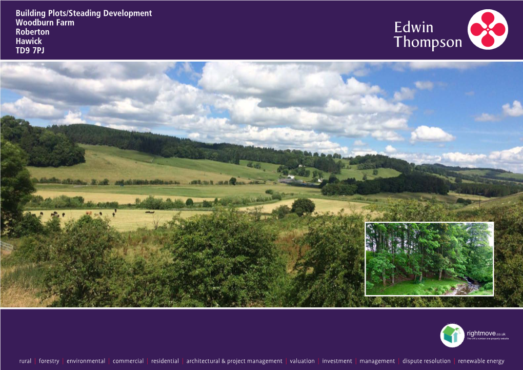 Building Plots/Steading Development Woodburn Farm Roberton Hawick TD9 7PJ