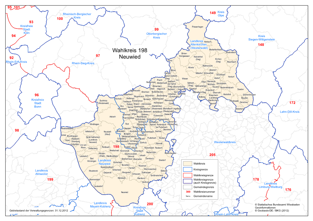 Wahlkreis 198 Neuwied