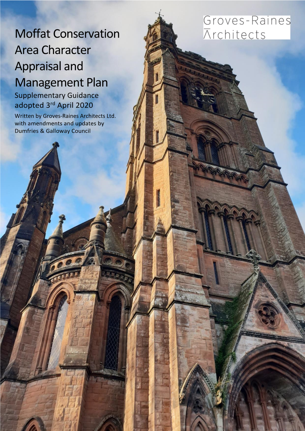 Moffat Conservation Area Character Appraisal and Management Plan Supplementary Guidance Adopted 3Rd April 2020