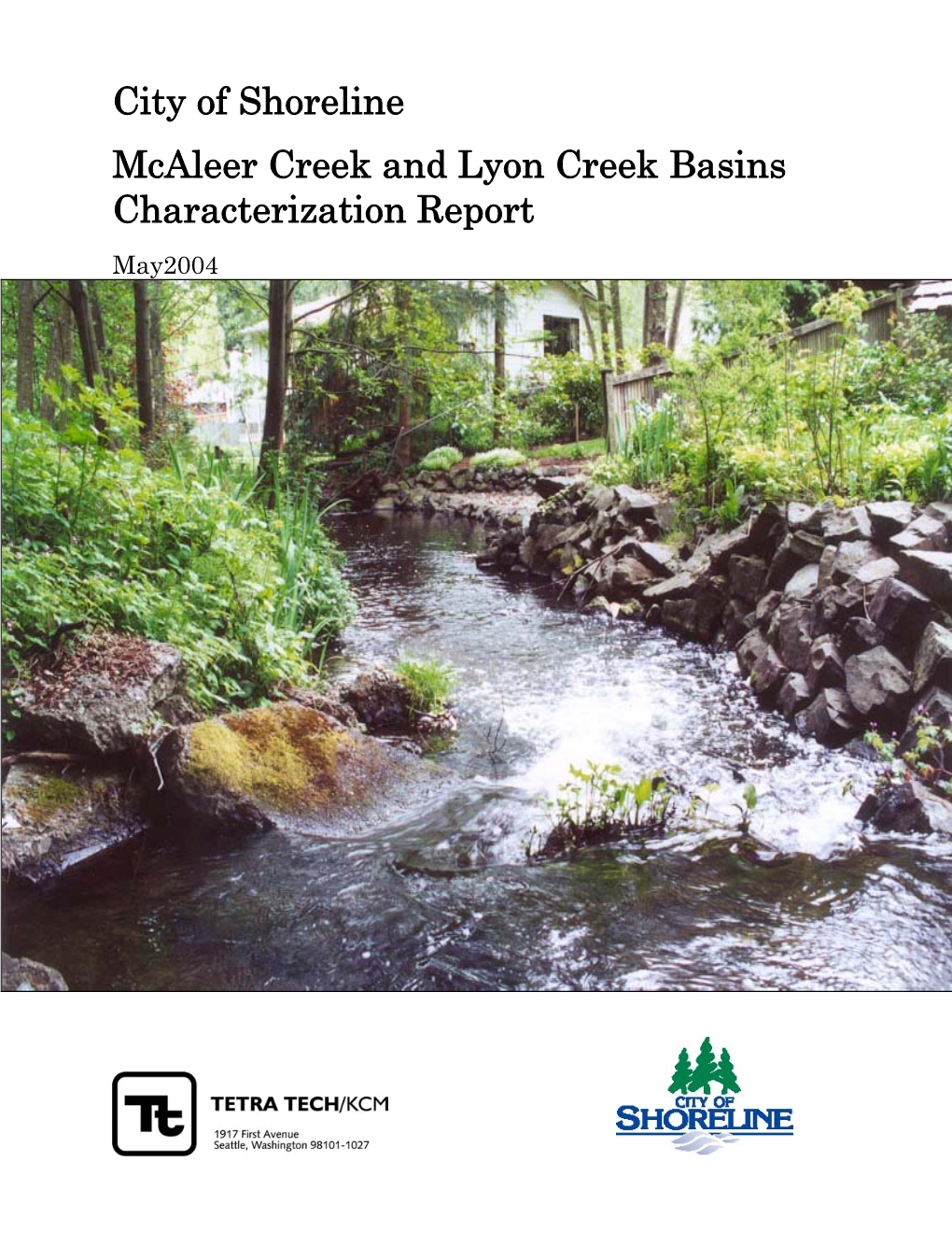 Boeing Creek Basin Characterization