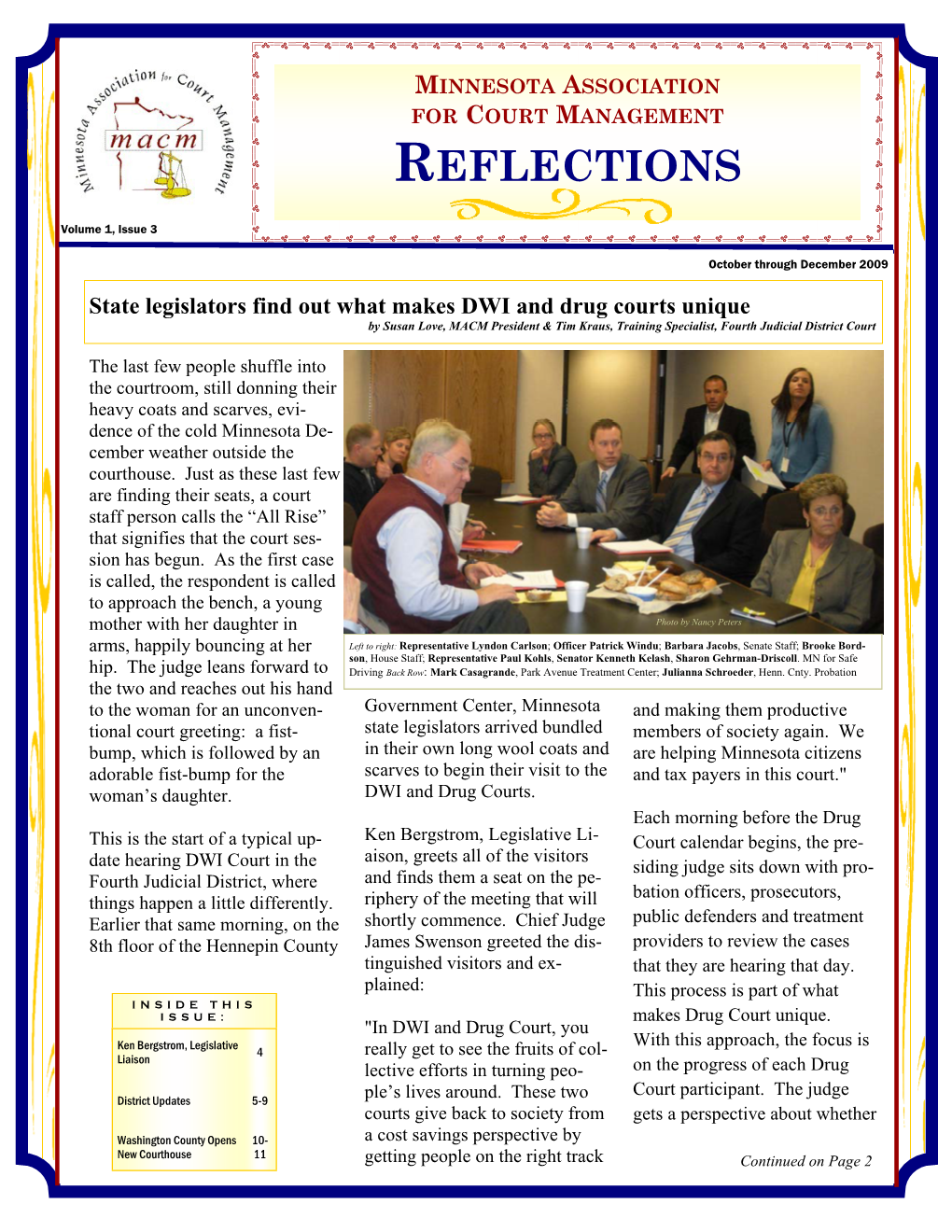 MACM Reflections Newsletter October-December 09.Pub