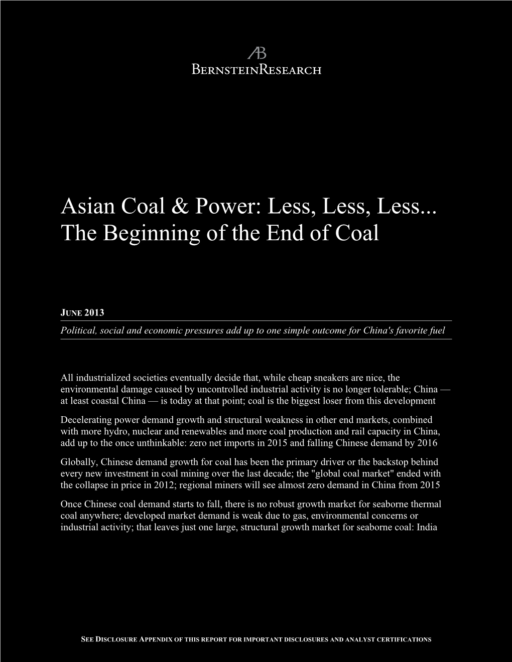 Asian Coal & Power