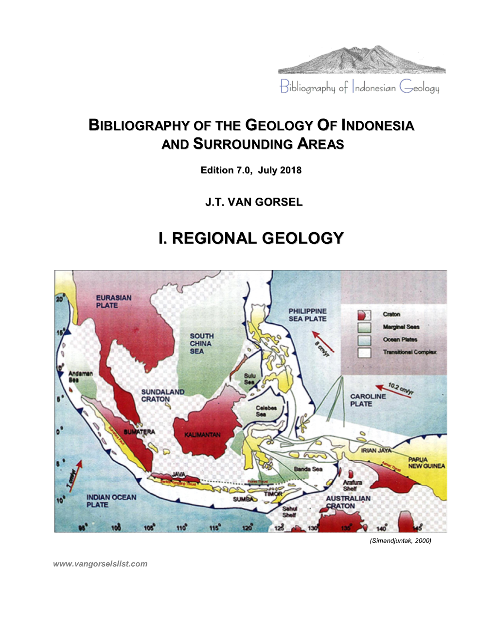 I. Regional Geology