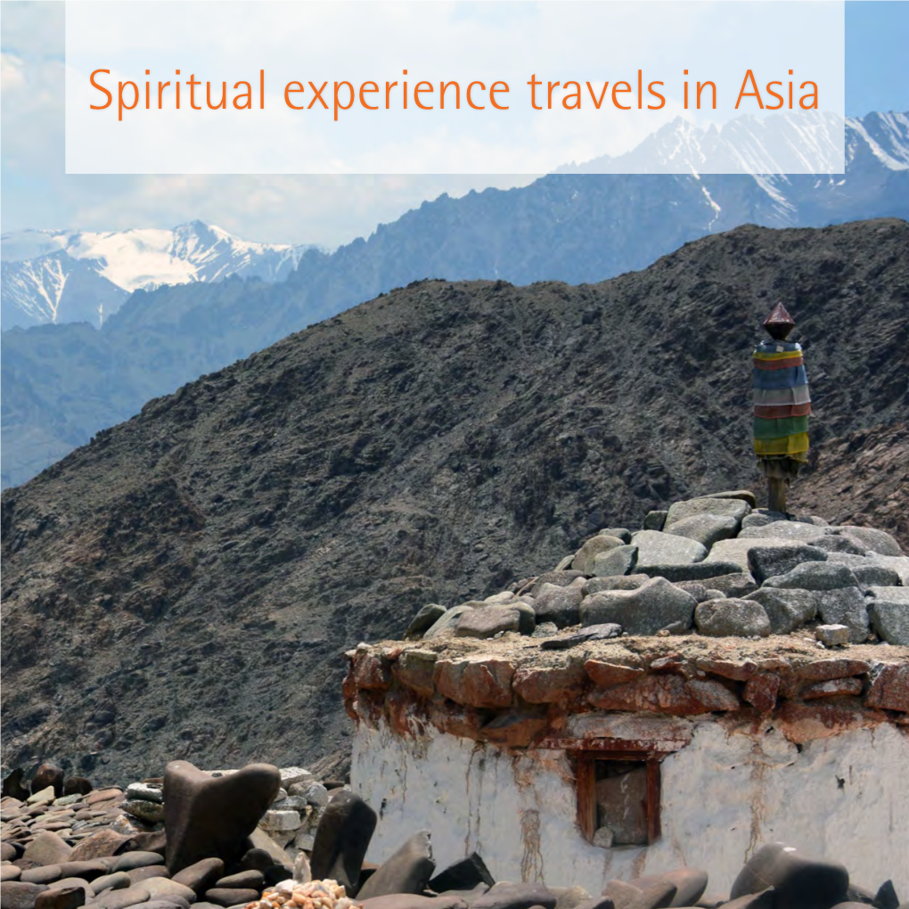 Spiritual Experience Travels in Asia