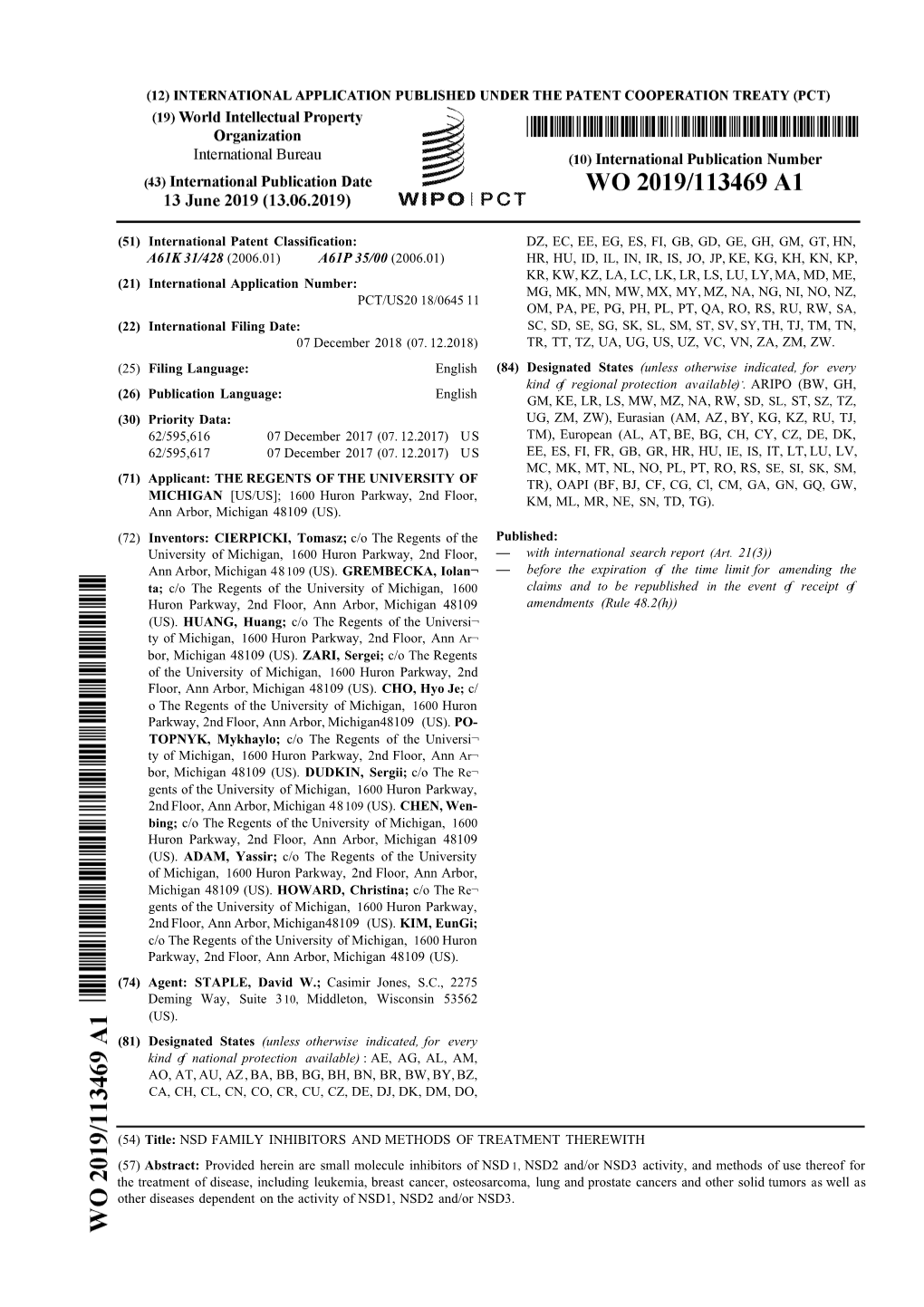 International Patent Classification