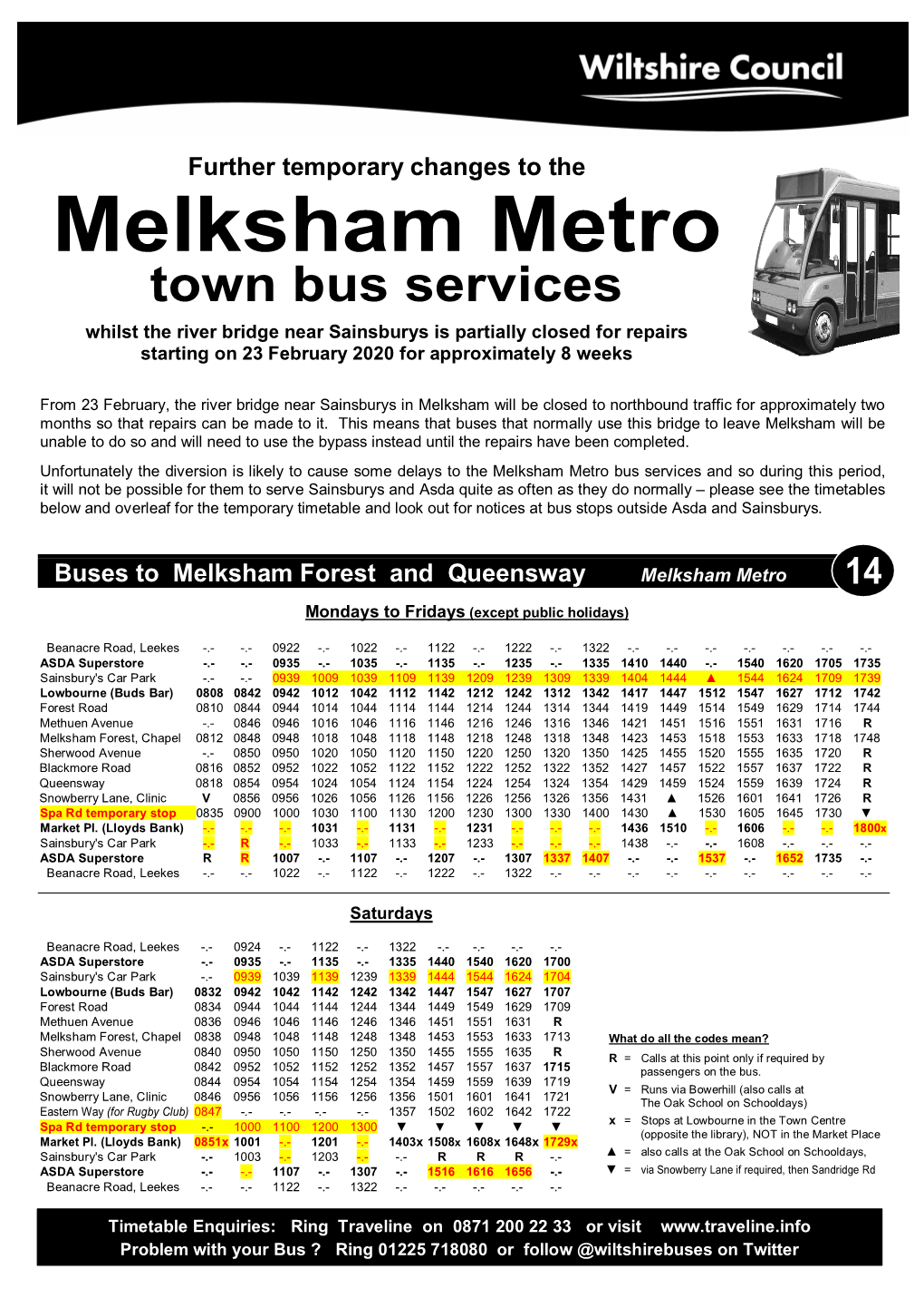 Melksham Metro