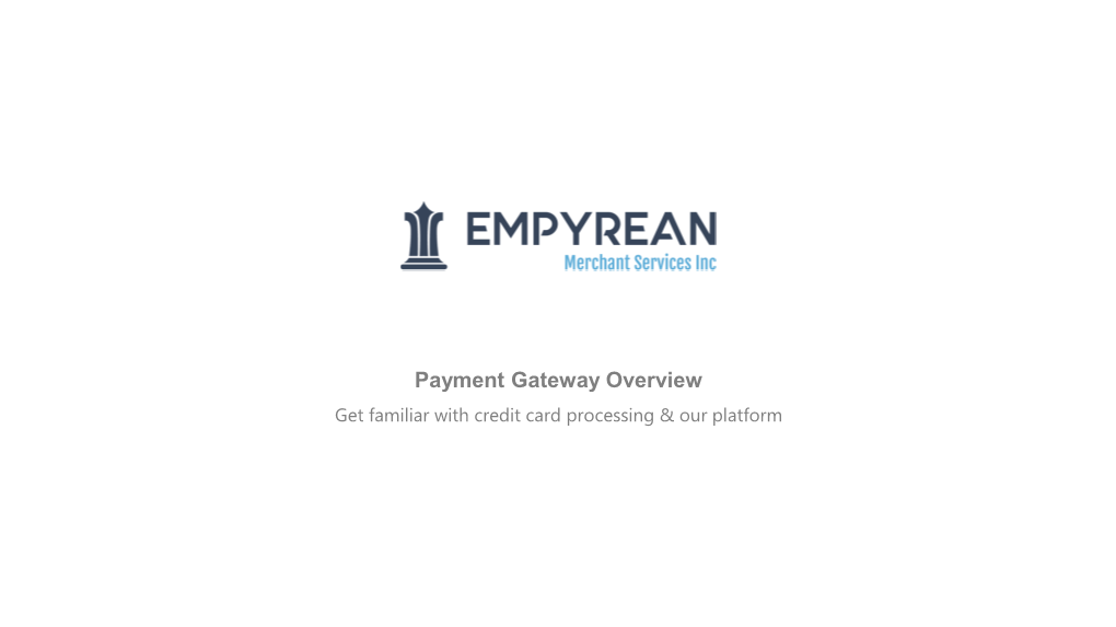 Payment Gateway Overview