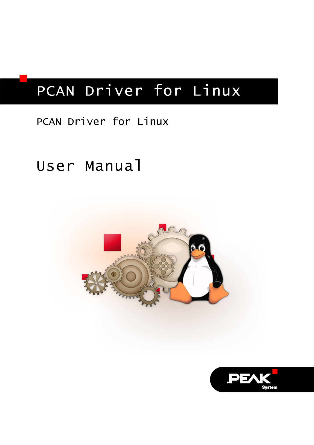 PCAN-Driver for Linux - User Manual