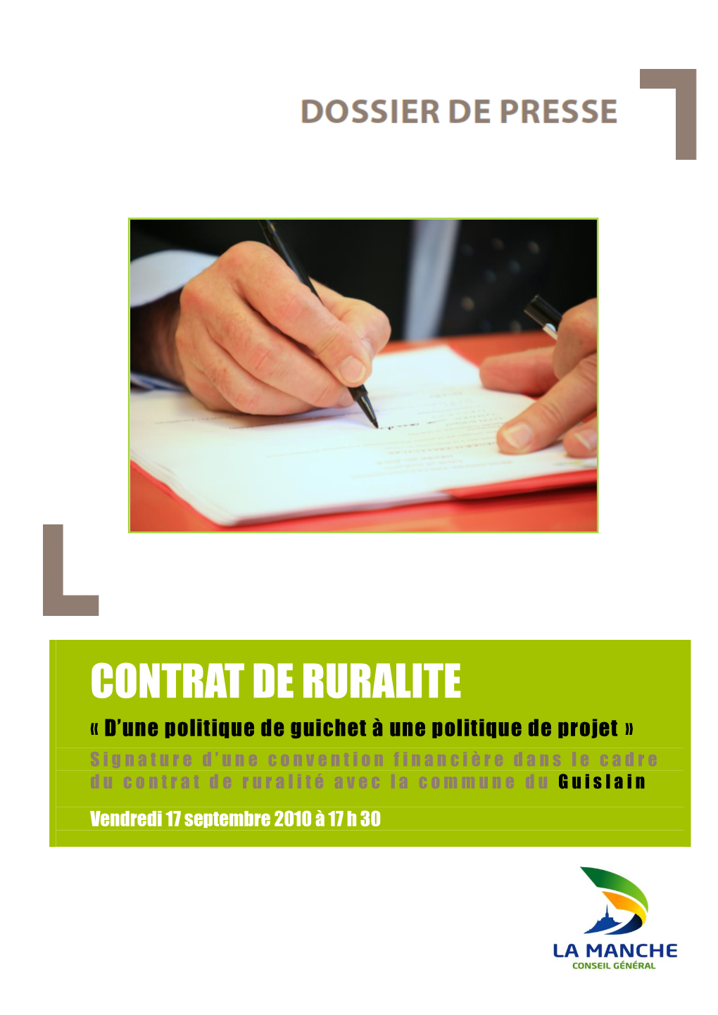 Contrat De Ruralite