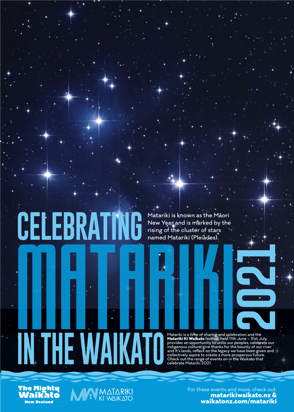 Celebrating Matariki 2021 in the Waikato