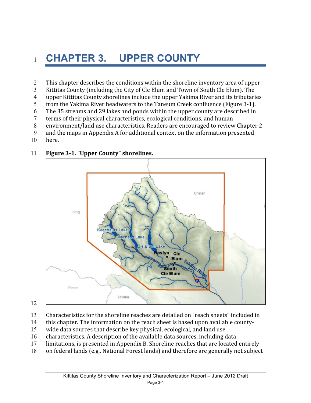Chapter 3. Upper County