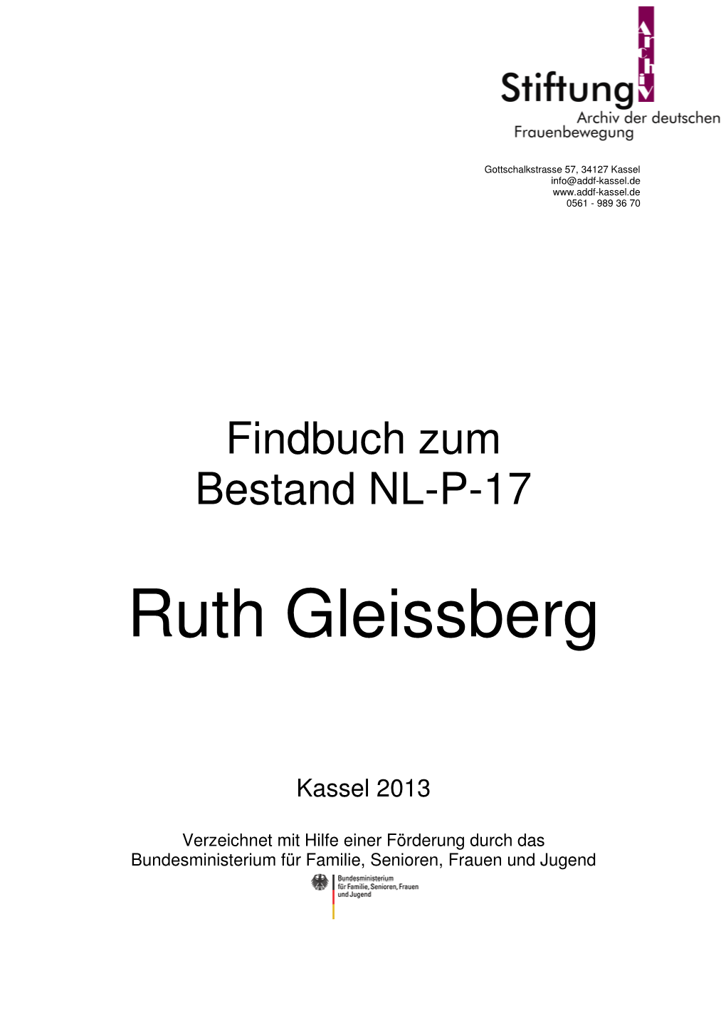 Ruth Gleissberg