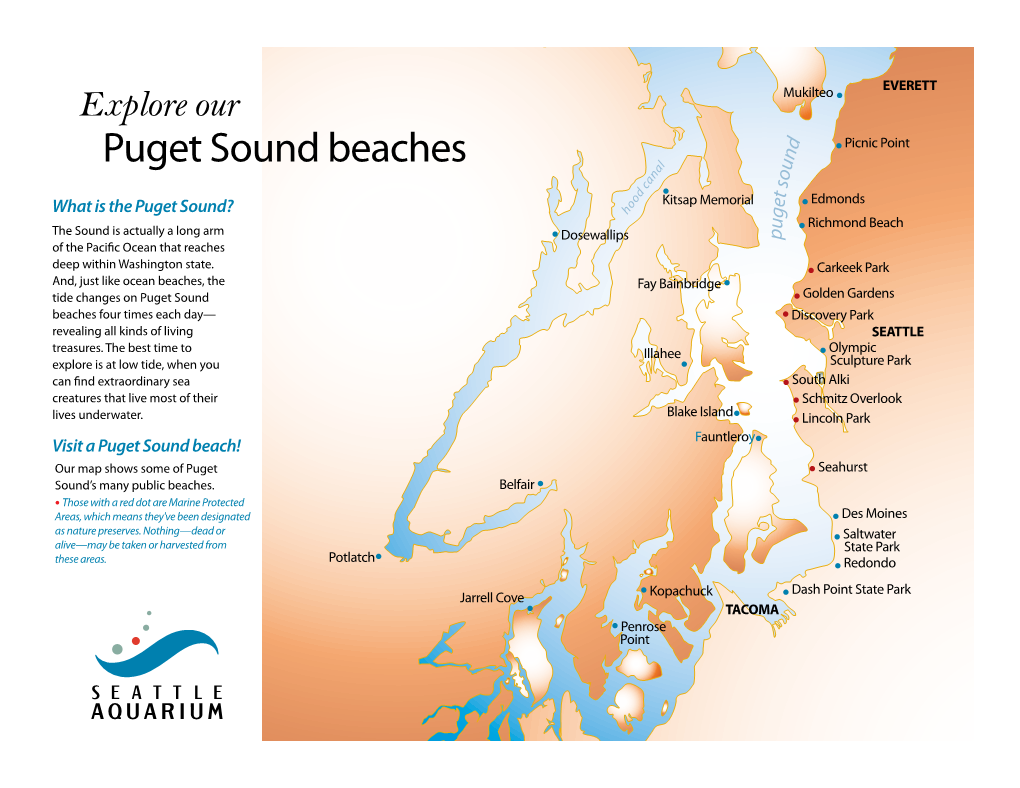 Explore Our Mukilteo • Picnic Point D • N Puget Sound Beaches L a U N a O C S