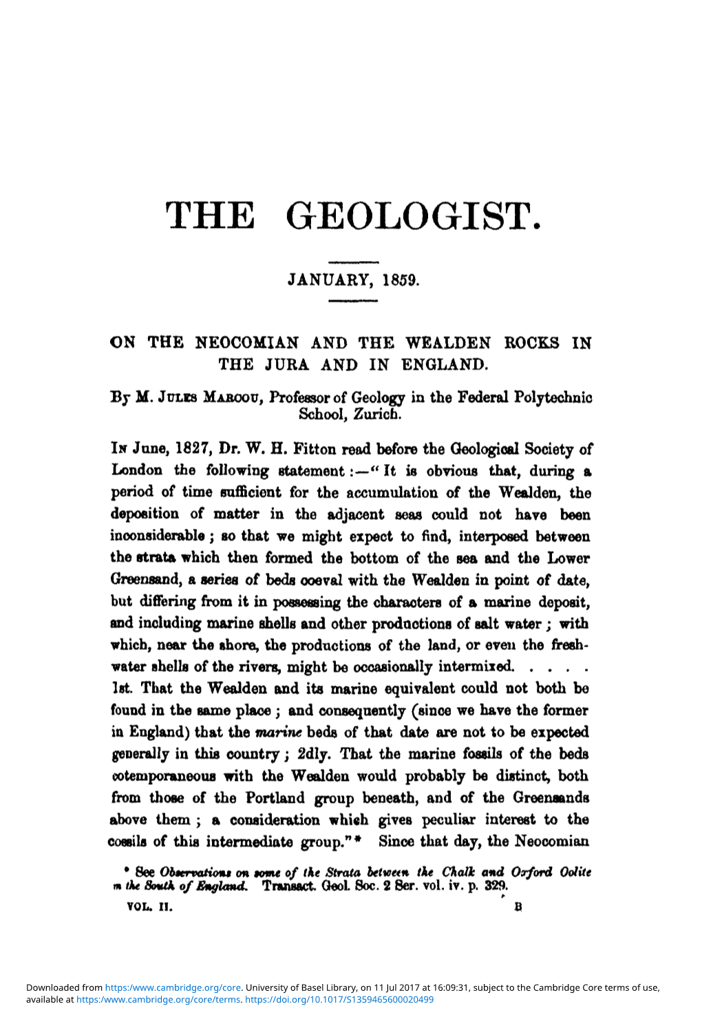 The Geologist