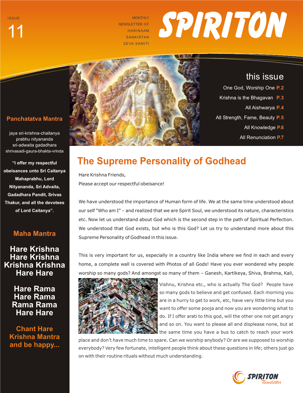 011 Supreme Personality of Godhead