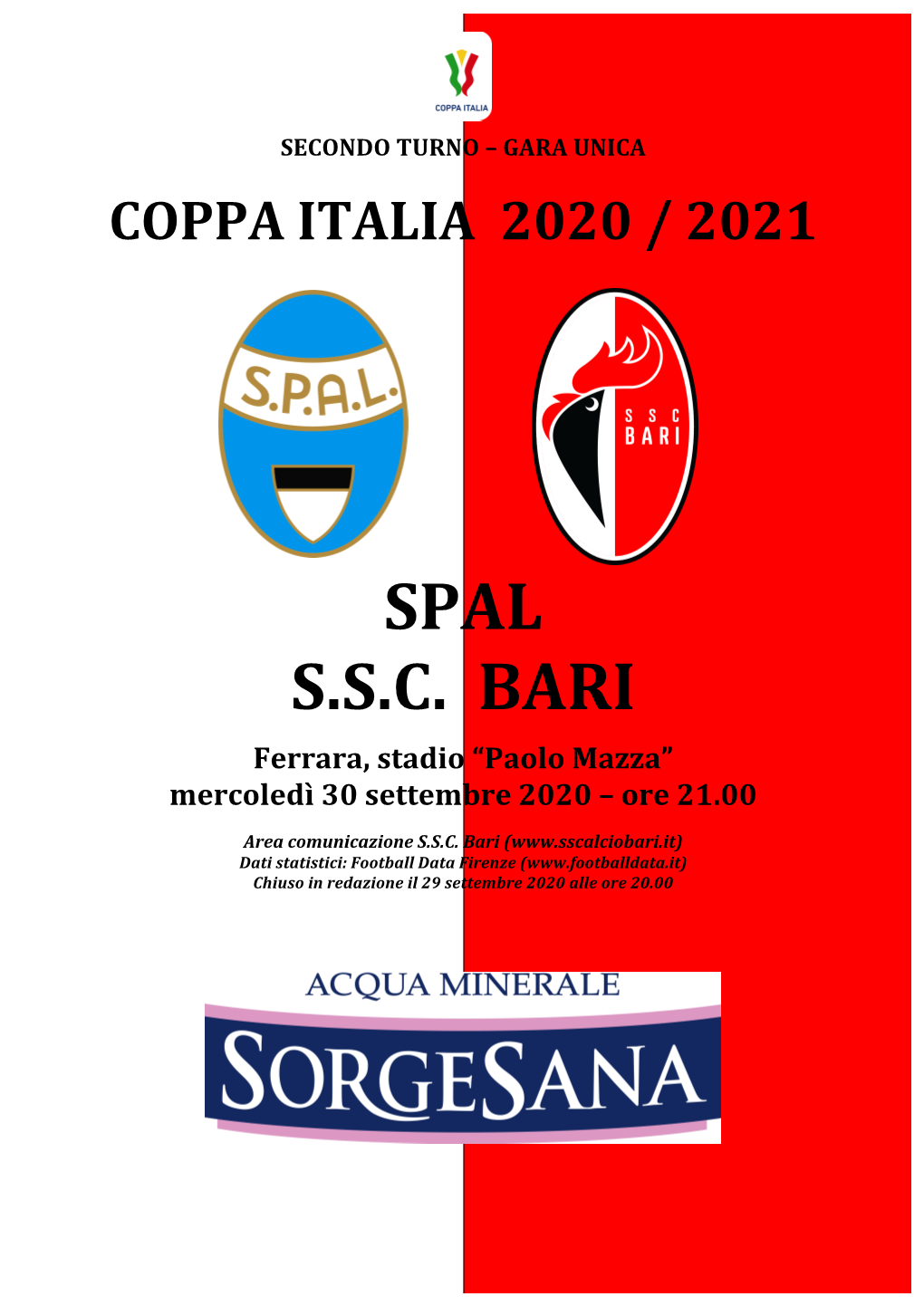 Spal Ssc Bari