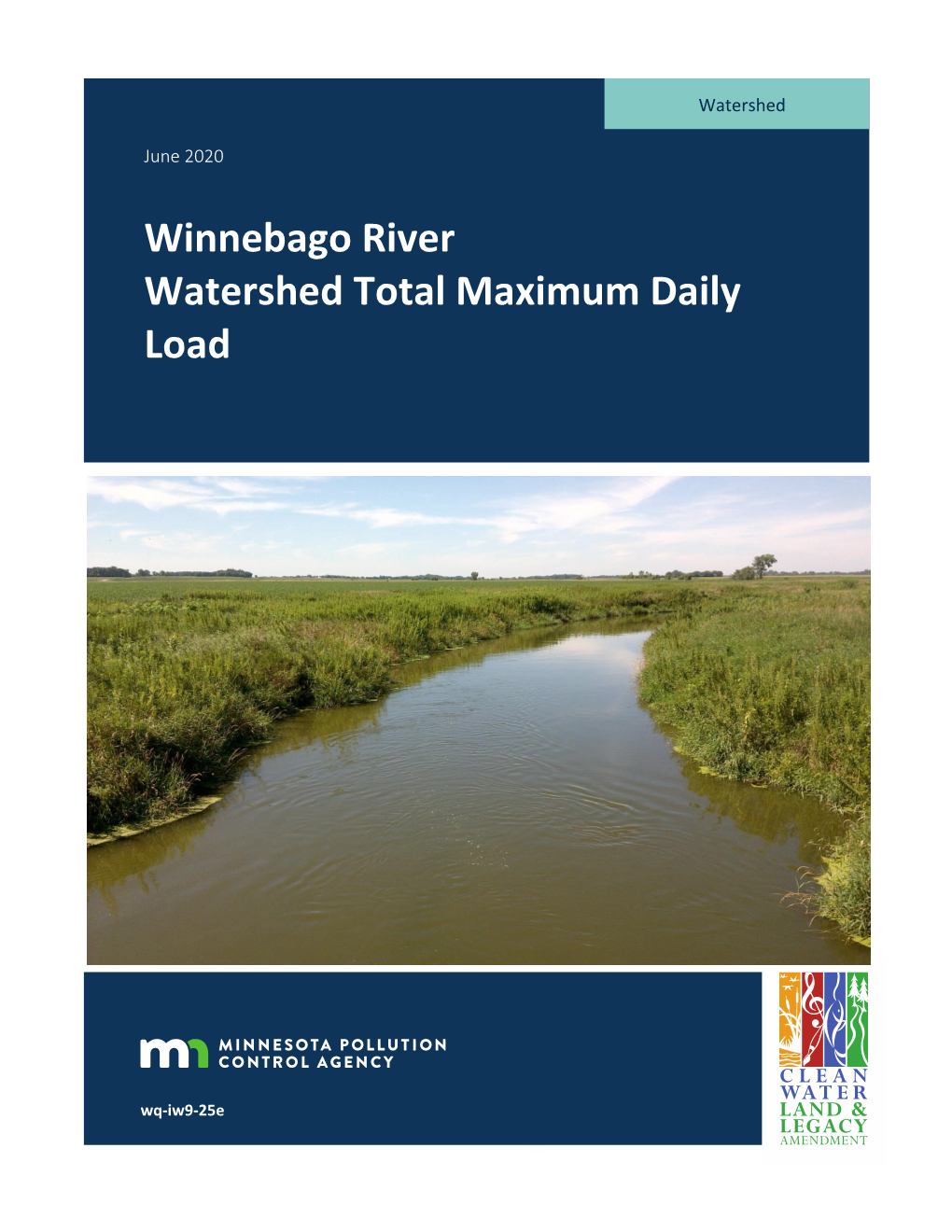 Winnebago River Watershed TMDL Report (Wq-Iw9-25E)