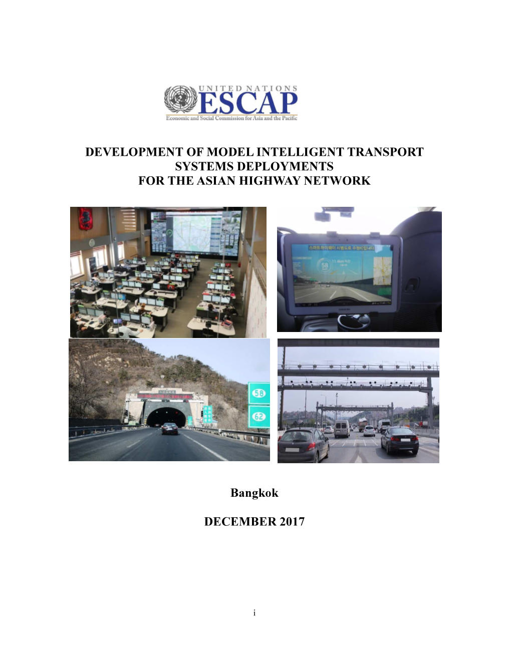 Development of Model Intelligent Transport Systems Deployments for the Asian Highway Network