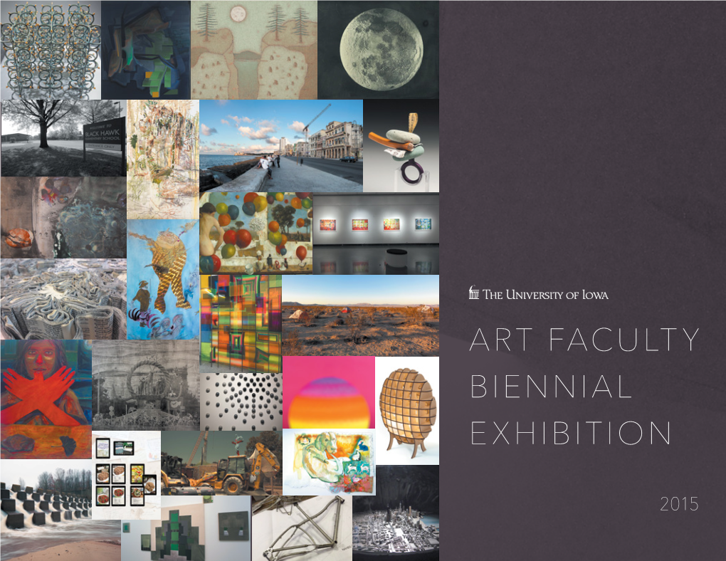 Art Faculty Biennial Exhibition Presented by the University of Iowa Museum of Art and Displayed in the Figge Art Museum in Davenport, Iowa