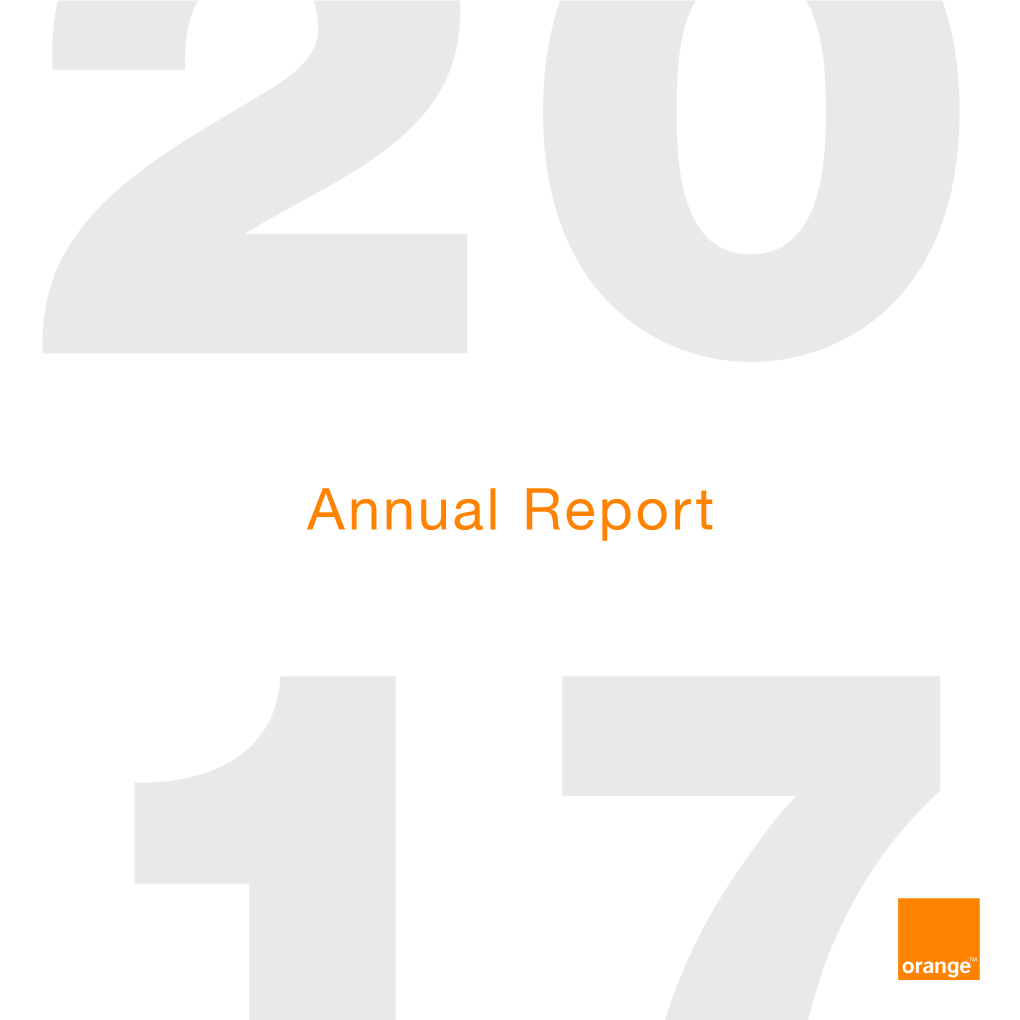 Annual Report Annual Report Is Available Online on 2017 Annual Report