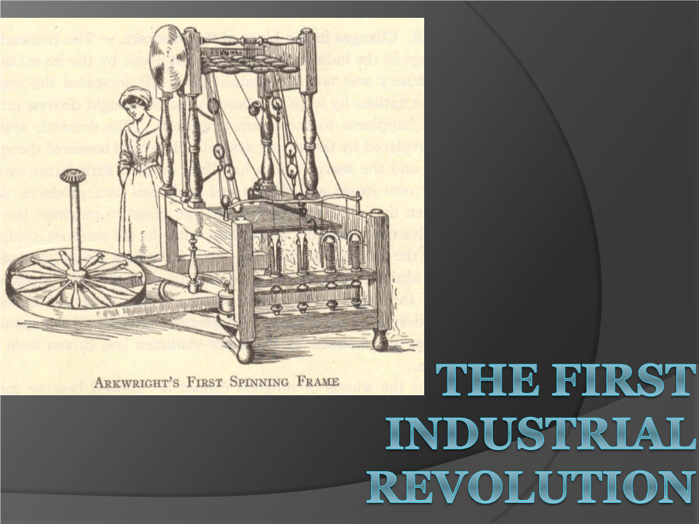 Early Industrial Revolution