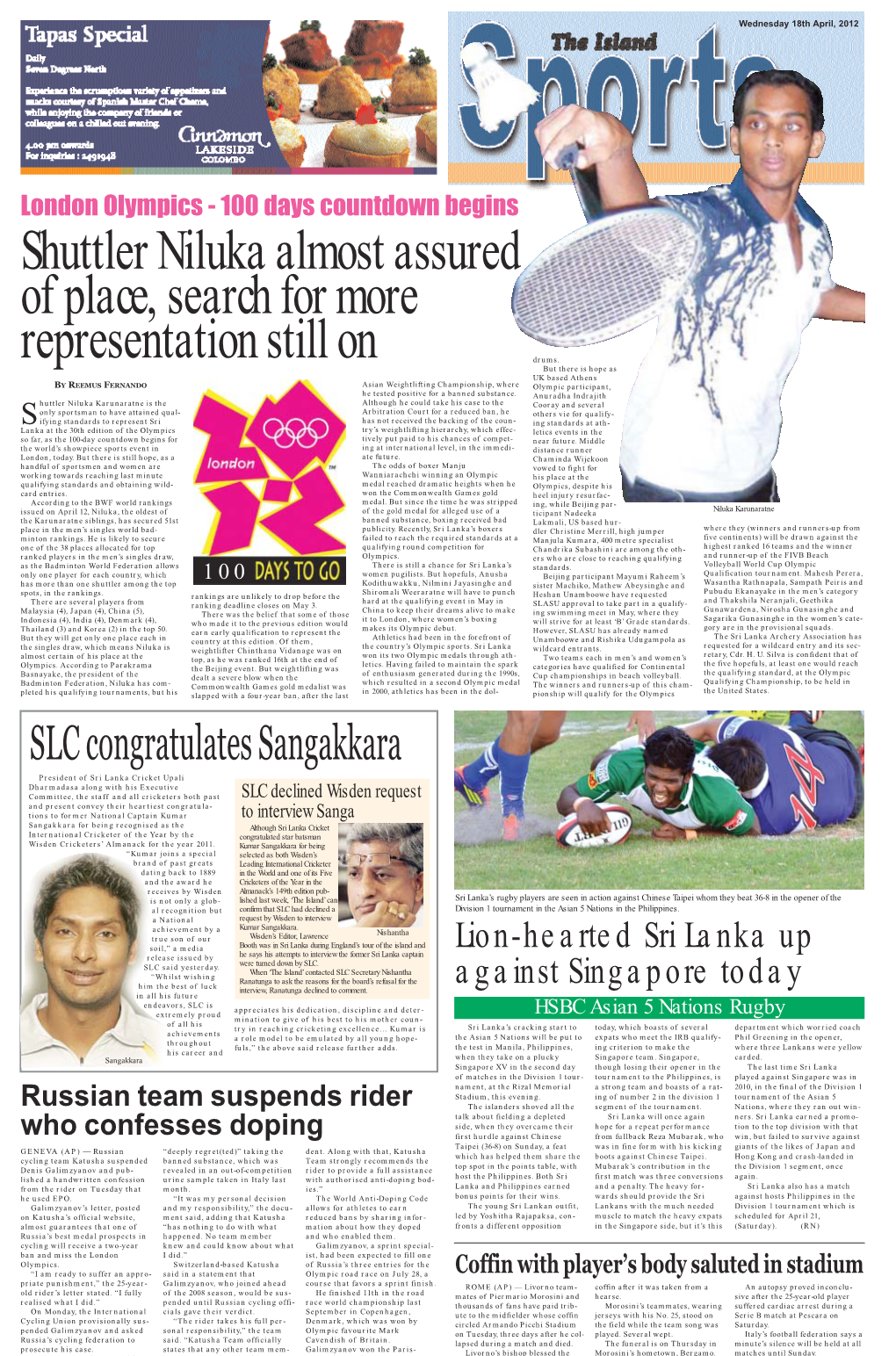 Shuttler Niluka Almost Assured of Place, Search for More Representation Still on Drums