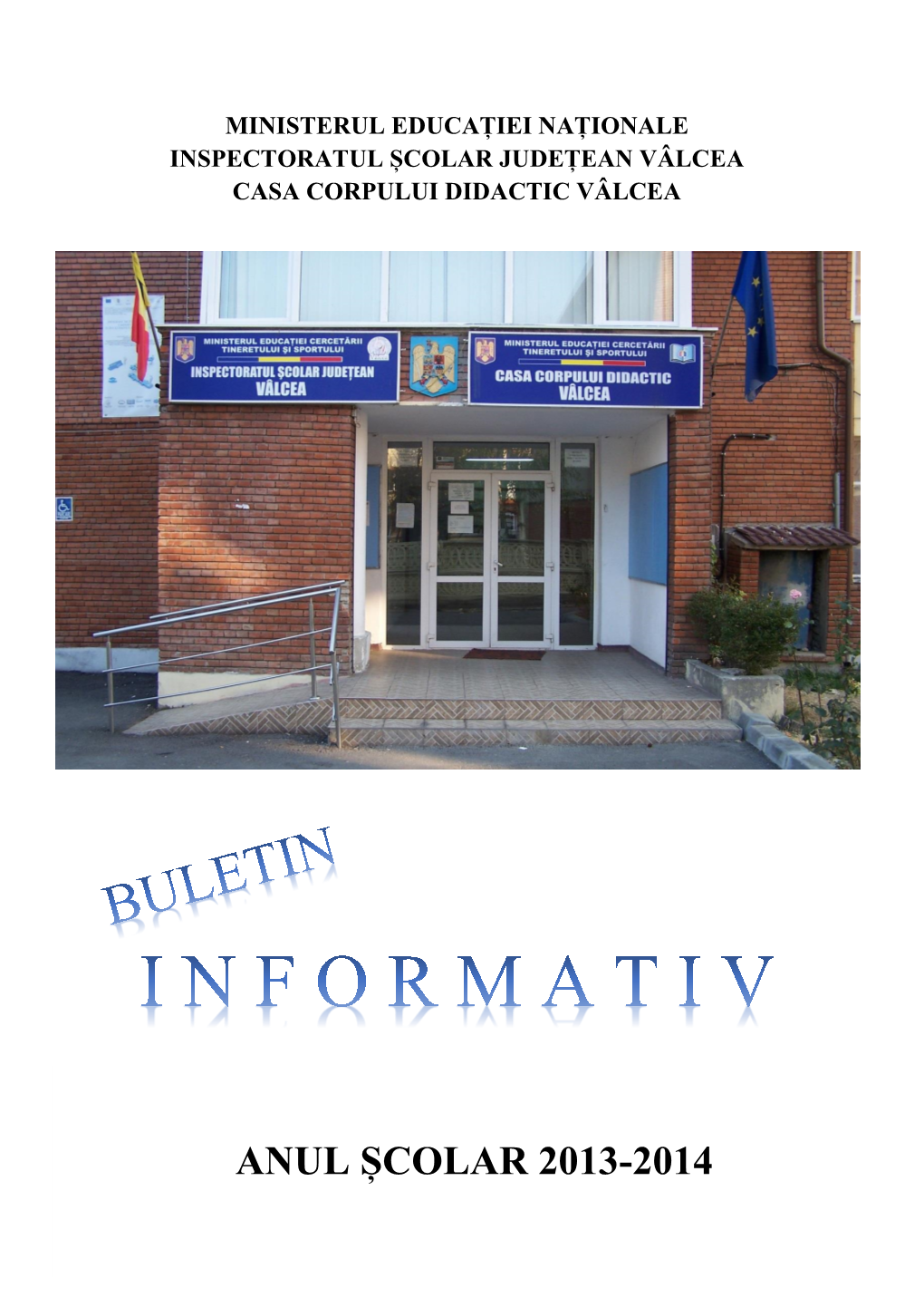 Buletin Informativ 2013-2014 | Ccd Vâlcea