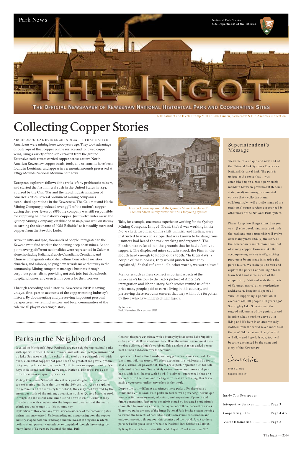 Collecting Copper Stories