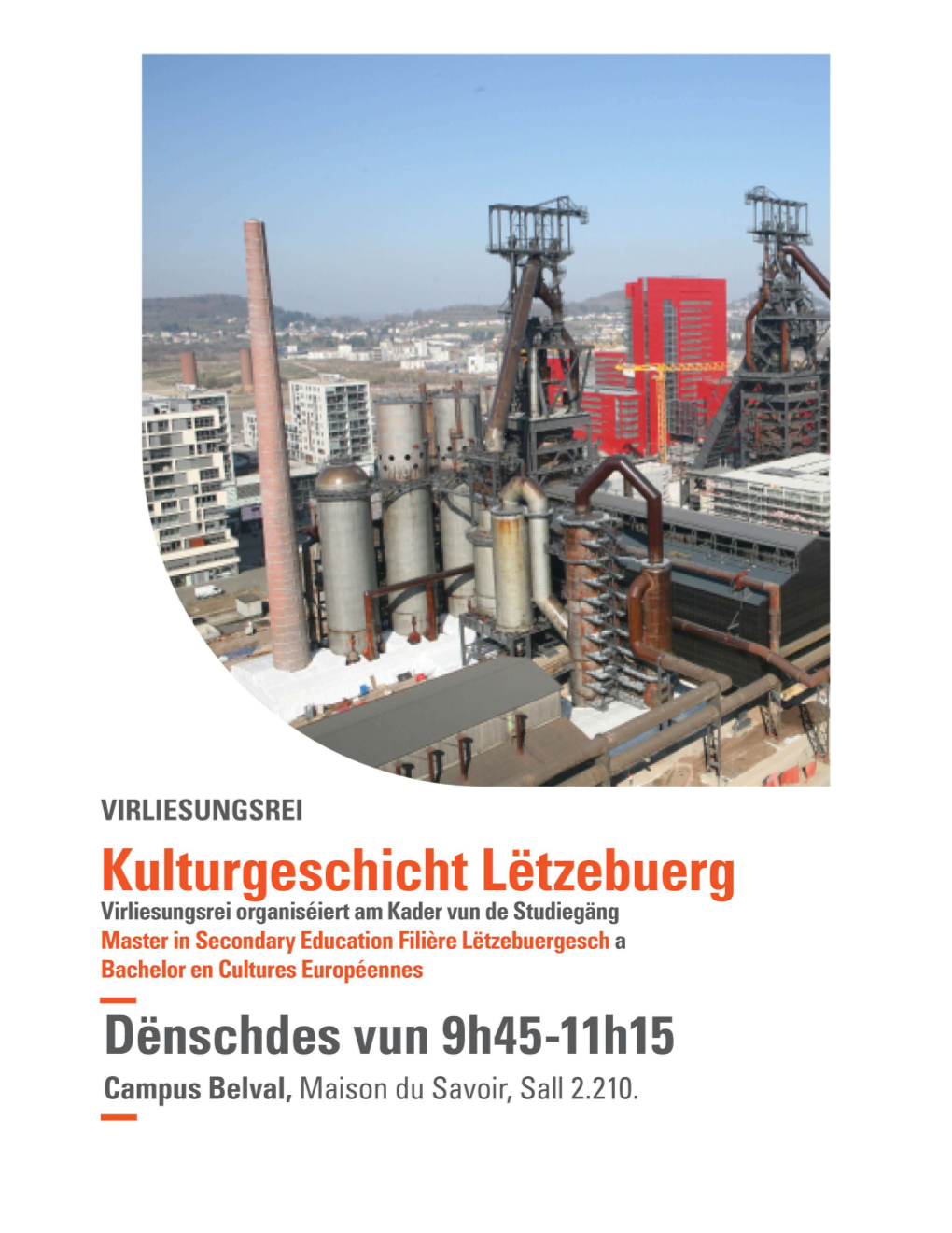 Brochure Kulturgeschicht Lëtzebuerg