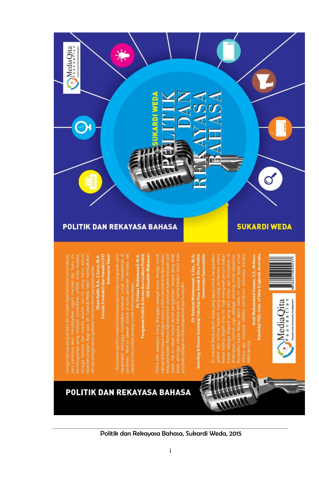Politik Dan Rekayasa Bahasa, Sukardi Weda, 2015