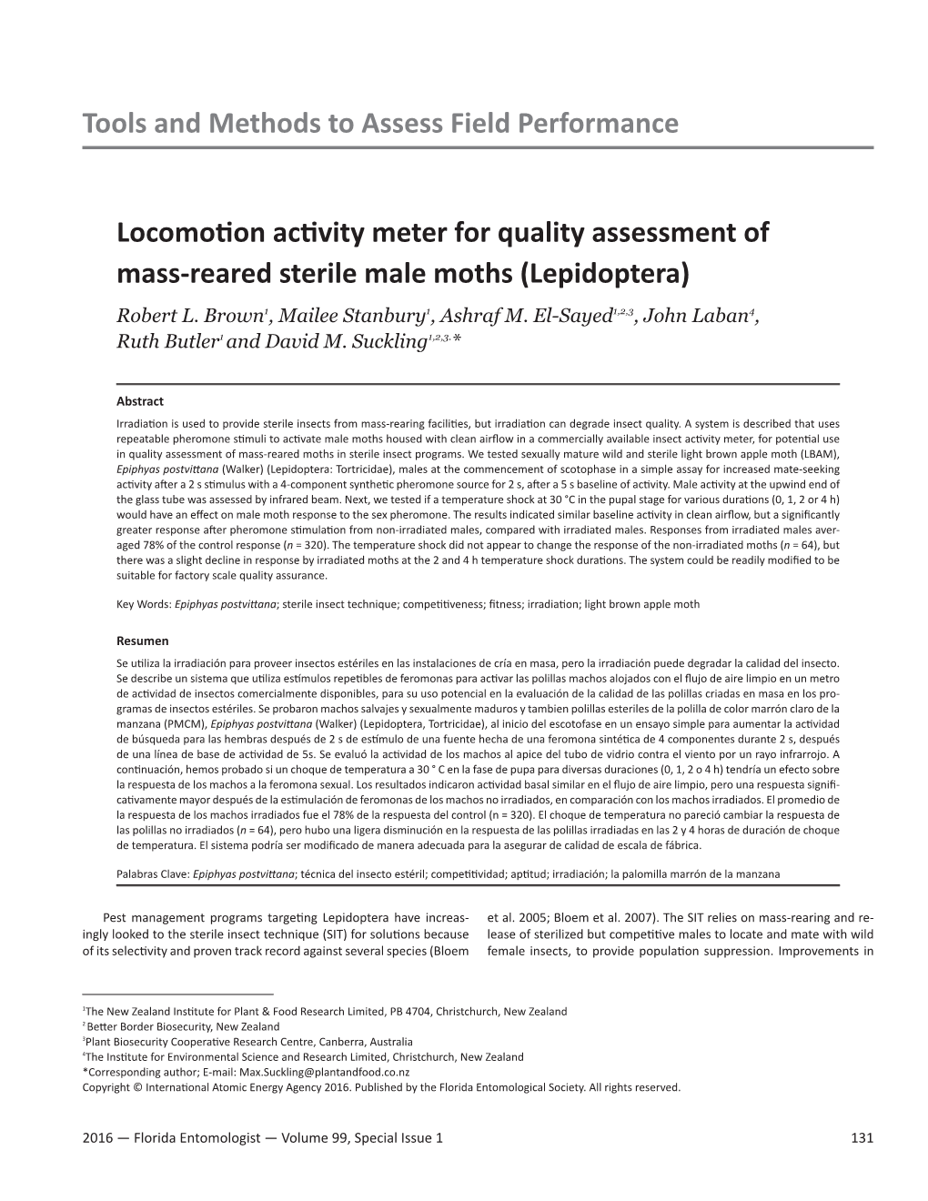 Tools and Methods to Assess Field Performance Locomotion Activity