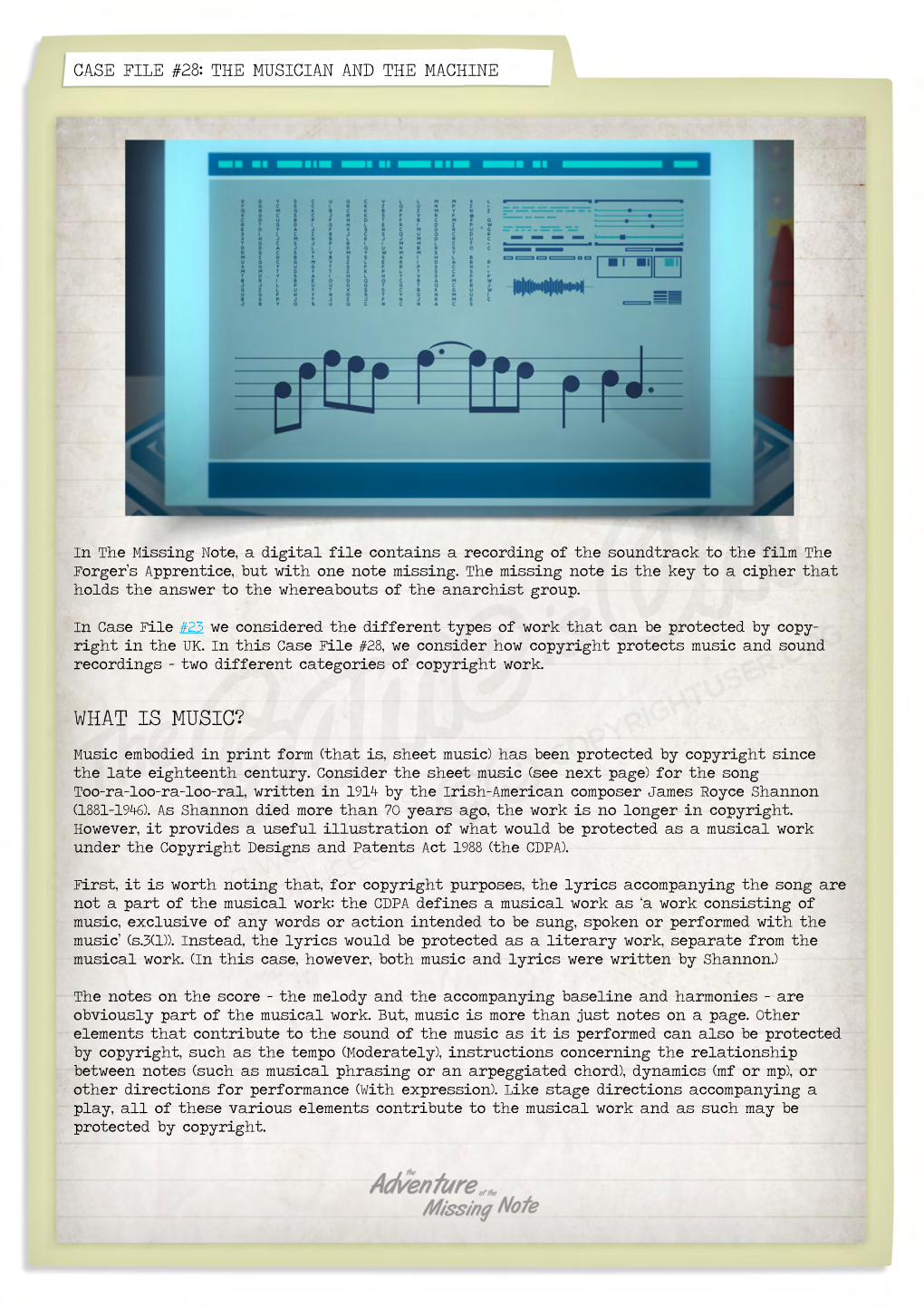 PDF Version of Case File #28 – the Musician and The